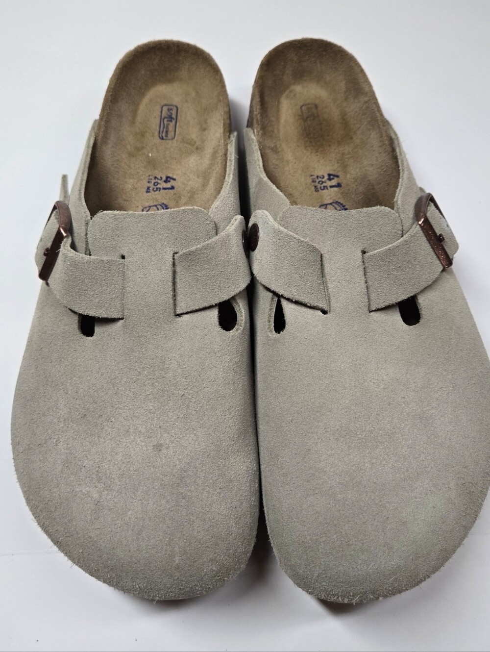 Birkenstock Boston Taupe clogs 41